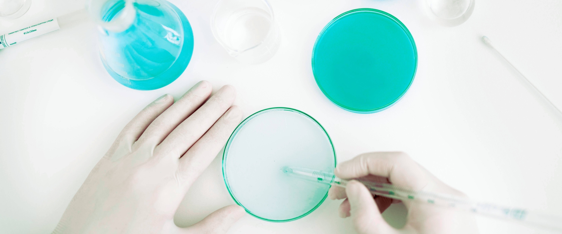 pour le laboratoire